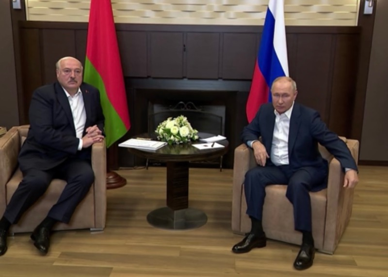 На встрече в Сочи Путин обсудил с Лукашенко двусторонний союз
