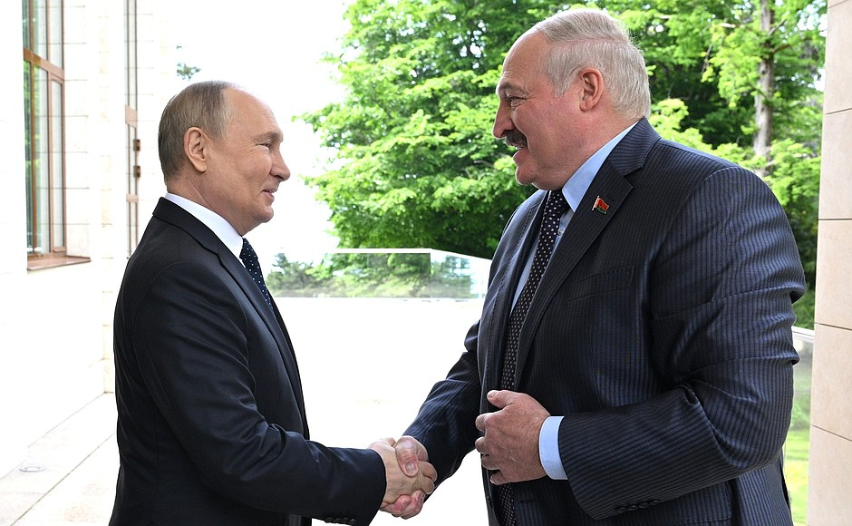 Почти 5 часов длились переговоры Путина и Лукашенко в Сочи
